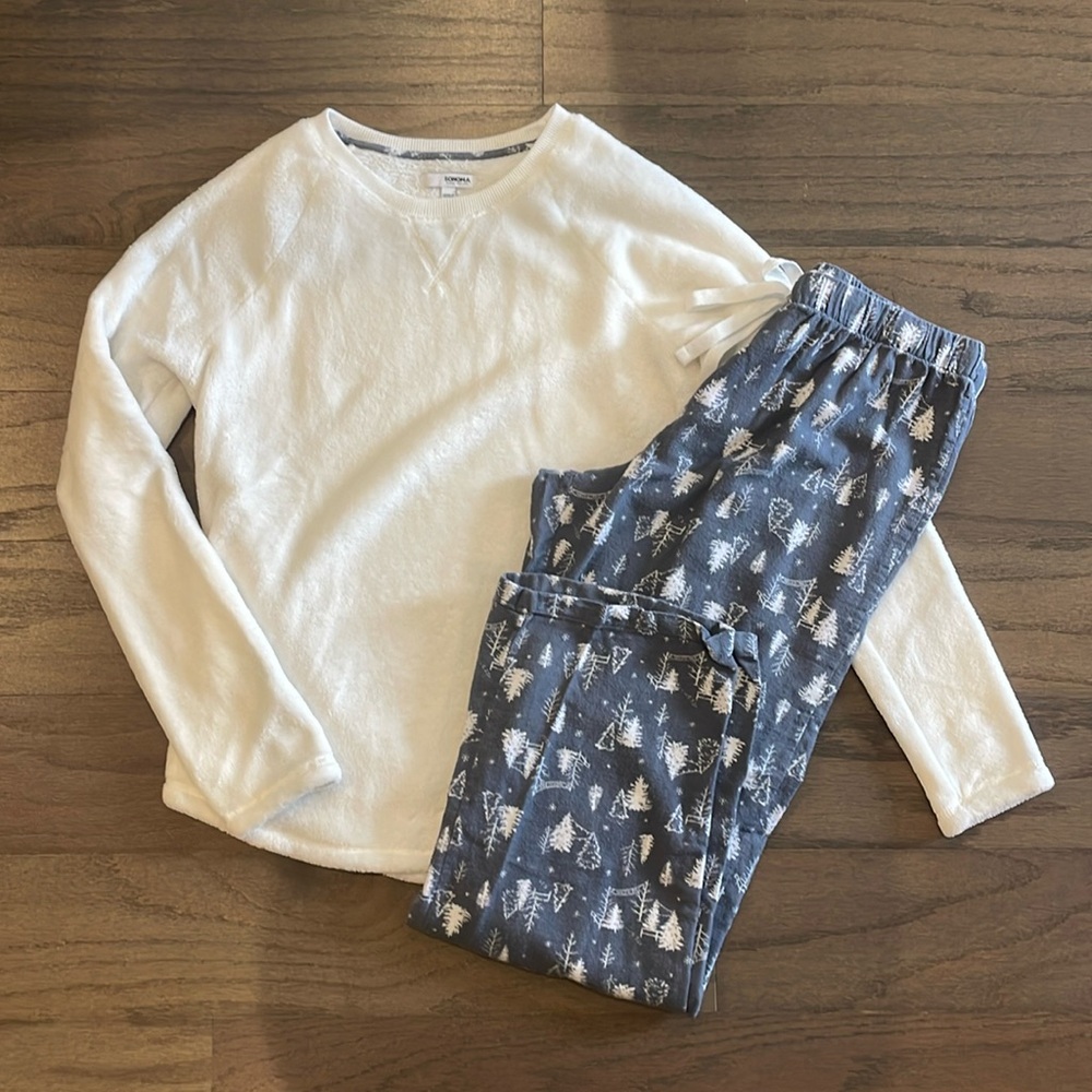 Sonoma Fleece Pajama Set - Size S